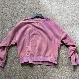 American Eagle Outfitters purple Crewneck sweatshirt